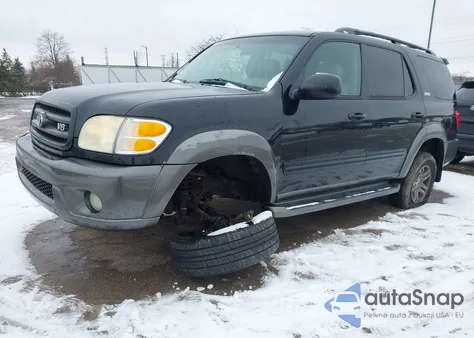 2004 Toyota Sequoia Sr5 V8 from USA, damaged, VIN 5TDBT44A94S207452